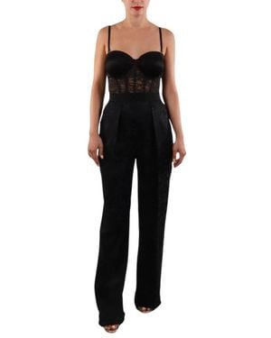 Elisabetta Franchi Jumpsuits - Black