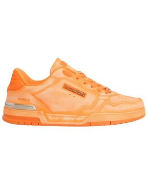 Philipp Plein Schoenen ,Oranje ,Leer Viper Ii Mag