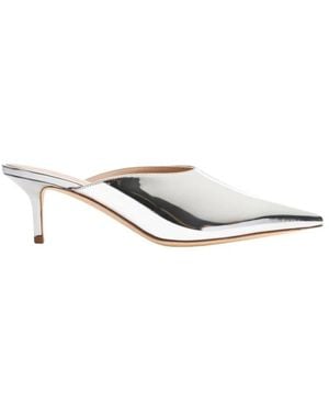 SCAROSSO Heeled Mules - Blanco