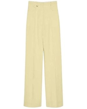 Jacquemus Wide Trousers - Amarillo