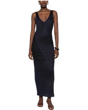Missoni Mouwloze Lange Jurk - Zwart