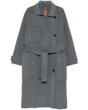 GLOX Belted Coats - Gris