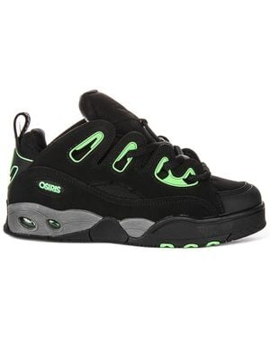 Osiris Schwarz Grüne D3 E Synthetische Trainer