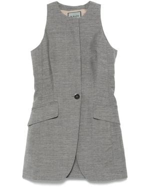 DURAZZI MILANO Vests - Grey