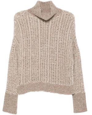 Antonelli Gallura Turtleneck Trui - Naturel