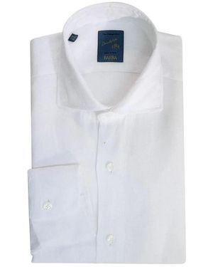 Barba Napoli Formal Shirts - Blue