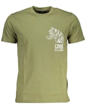 Roberto Cavalli T-Shirts - Green