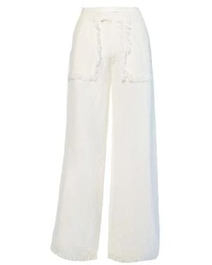 Hèst Wide Trousers - White