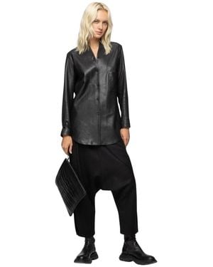 VESPUCCI by VSP Leather Jackets - Black