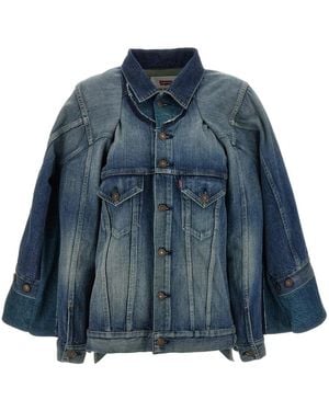Junya Watanabe Denim Jackets - Blue