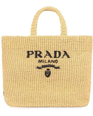 Prada Tote Bags - Metálico