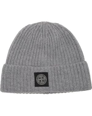 Stone Island Beanies - Grijs