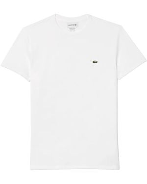Lacoste T-Shirts - White