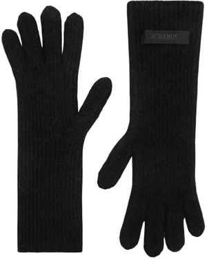 Jacquemus Les Gants Gros Grain - Zwart