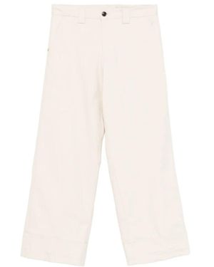 White Sand Zijde & Nylon Broek - Wit