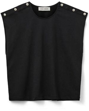 Sofie Schnoor Sleeveless Tops - Black