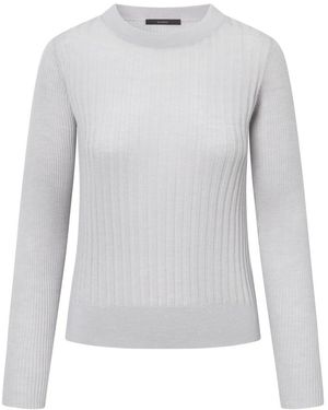 Windsor. Round-Neck Knitwear - Grey