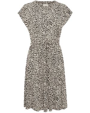 Kaffe Short Dresses - Gris