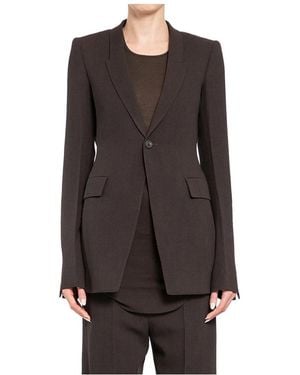 Rick Owens Blazers - Brown