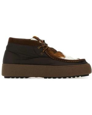 Moon Boot Lace-Up Boots - Brown