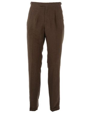 Liu Jo Slim-Fit Trousers - Marron