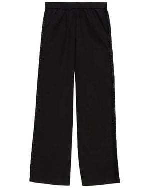 MSGM Wide Trousers - Black