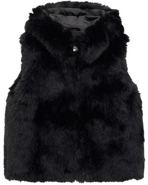 EA7 Faux Fur & Shearling Jackets - Nero
