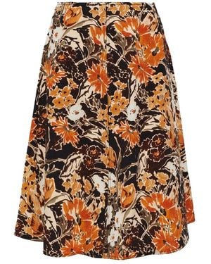 Marni Midi Skirts - Naranja