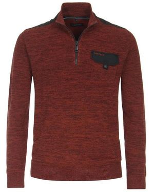 CASA MODA Lange Mouw Pullover - Rood