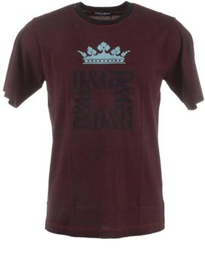 Dolce & Gabbana T-Shirts - Purple