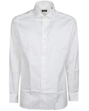 ZEGNA Formal Shirts - Blanco