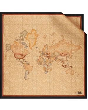 Alviero Martini 1A Classe Silk Scarves - Natural