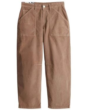 Opus Straight Leg Hose - Braun