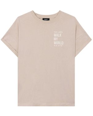 Alix The Label T-Shirts - Natural