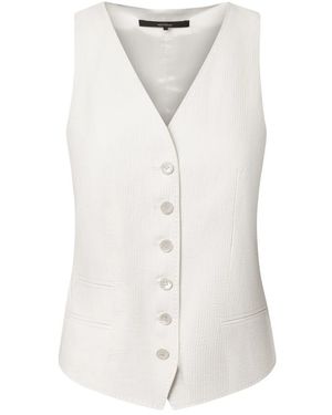 Windsor. Waistcoats - White