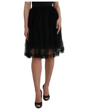 Dolce & Gabbana Short Skirts - Black