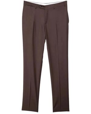 Canali Chino Broek - Bruin