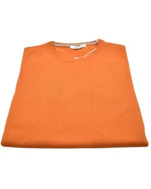 Kangra Round-Neck Knitwear - Orange