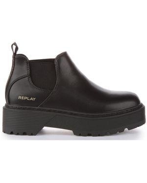 Replay Chelsea Boots - Black
