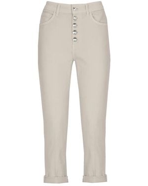 Dondup Cropped Jeans - Natural