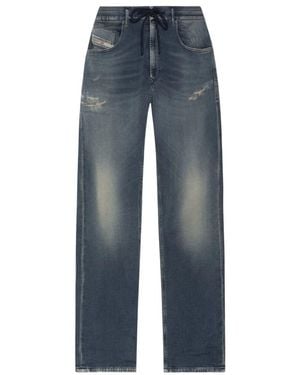 DIESEL Slim-Fit Jeans - Azul