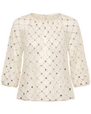 Part Two Overhemden ,Pailletten Blouses & Shirts - Naturel