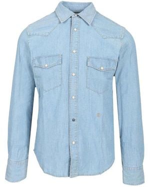 Jacob Cohen Denim Shirts - Blue