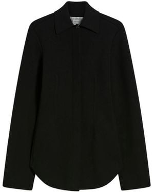 Sportmax Schwarzes Tailliertes Hemd