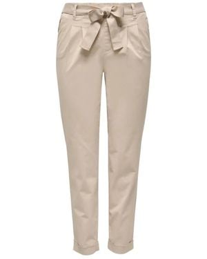 ONLY Broeken ,Rita-Evelyn Mw Belt Loose Pant - Naturel