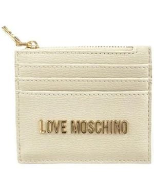 Love Moschino Wallets & Cardholders - Natural