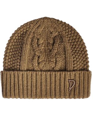 Dondup Accessoires ,Bruin ,Gebreide Muts