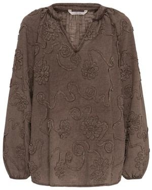 Cream Blouse - Bruin