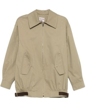 Semicouture Jassen ,Groen ,Light Jacket - Naturel