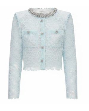 Self-Portrait Shirts - Blau